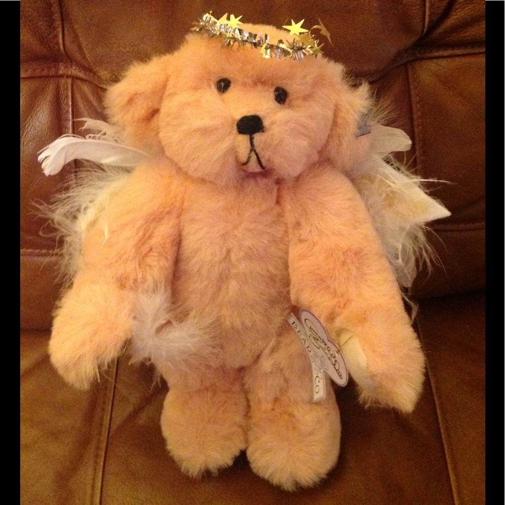 Annette Funicello Angel Bear and pin